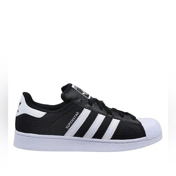 Adidas Superstar 'Herringbone - Black White' - Picture 1 of 7